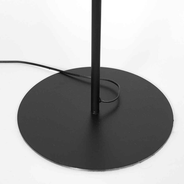 Steinhauer Lampada da terra Bloeba, Nero, Soggiorno / Sala da pranzo, Metallo, Moderno, Lampada da terra