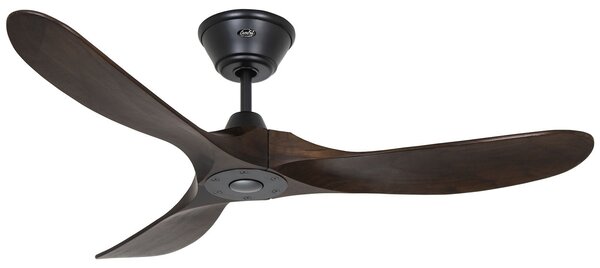 ECO GENUINO Ventilatore da soffitto nero/noce 122 CasaFan, Eco Genuino, Legno, Soggiorno, Legno, Moderno