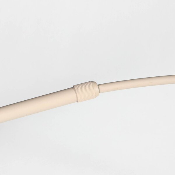 Steinhauer Lampada ad arco Sparkled Light, dimmerabile, Crema / Ambra, Soggiorno / Sala da pranzo, Metallo, Moderno, Lampada da terra
