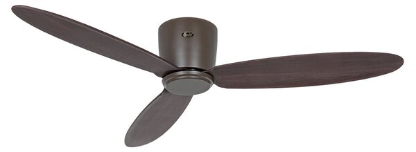Ventilatore da soffitto ECO PLANO II Smart 132 cm, noce - CasaFan CasaFan, Eco Plano II, Legno, Soggiorno, Plastica, Moderno
