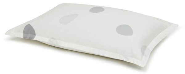 Completo Lenzuola In Percalle Oryza 60x110 Emporium Moderno Bianco Caleffi