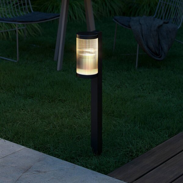 Nordlux Lampioncino da giardino Coupar Garden, dimmerabile, Nero, Alluminio, Lampada da esterni