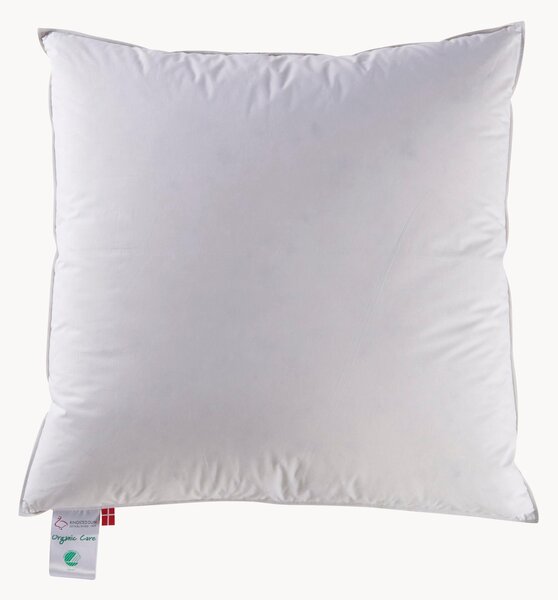 Cuscino in piuma a 3 camere Organic Care, rigido