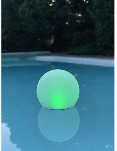 Illuminazione galleggiante per piscina solargalix led rgb multicolore