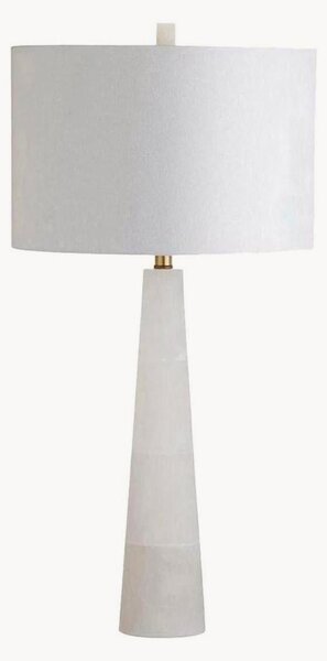 Lampada da tavolo a LED con base in alabastro Modern