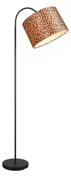 Reality Leuchten Lampada ad arco Pardina, Marrone / Ruggine, Soggiorno / Sala da pranzo, Metallo, Moderno, Lampada da terra