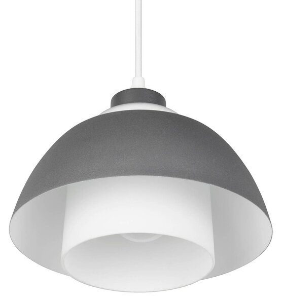 Reality Leuchten Lampada a sospensione Tilos, dimmerabile, Nero, Soggiorno / Sala da pranzo, Metallo, Moderno, Lampada a sospensione