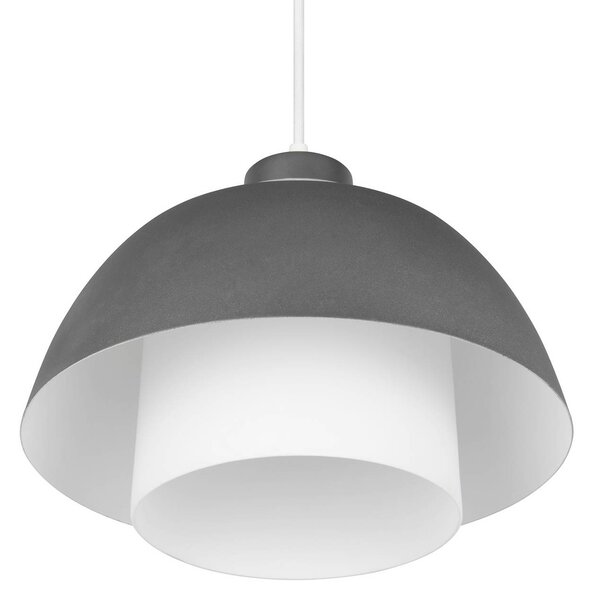 Reality Leuchten Lampada a sospensione Tilos, dimmerabile, Nero, Soggiorno / Sala da pranzo, Metallo, Moderno, Lampada a sospensione