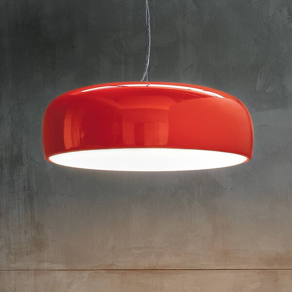 FLOS Smithfield S lampada a sospensione in rosso