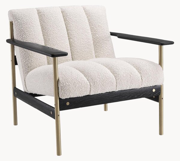 Poltrona in bouclé Elan