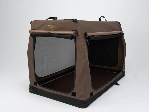 TrendPet Box pieghevole per cani TPX-Pro 110 Marrone