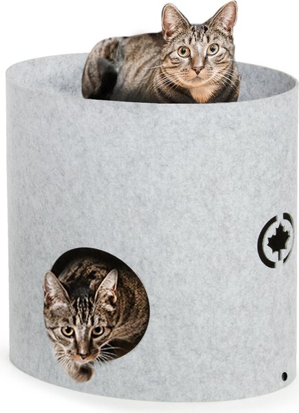 Owen Tower | Letto per gatti con tiragraffi | Letto per gatti | Gatto canadese
