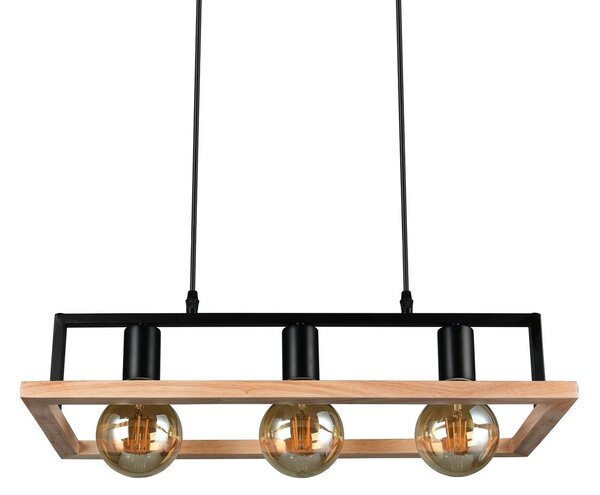Reality Leuchten Lampada a sospensione Bano, dimmerabile, Nero, Soggiorno / Sala da pranzo, Metallo, Moderno, Lampada a sospensione