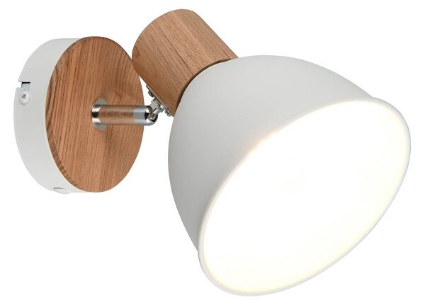 Reality Leuchten Plafoniera soffitto Delume, dimmerabile, Bianco / Opale, Soggiorno / Sala da pranzo, Metallo, Scandinavo, Plafoniera