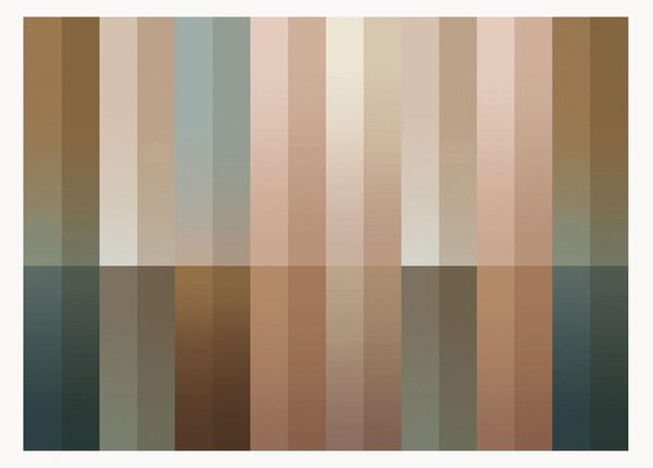 Carta da parati Frans Uyterlinde - Gradient Stripes
