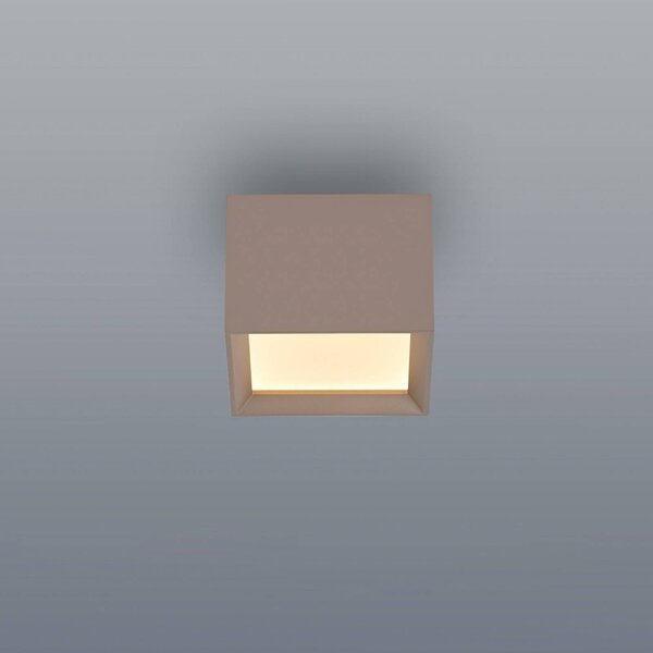 PURE Plafoniera soffitto Manhatten, dimmerabile, Bronzo / Ottone antico, Corridoio, Alluminio, Moderno, Plafoniera