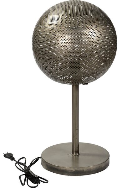 Lampada da tavolo Moonlight in ferro perforato