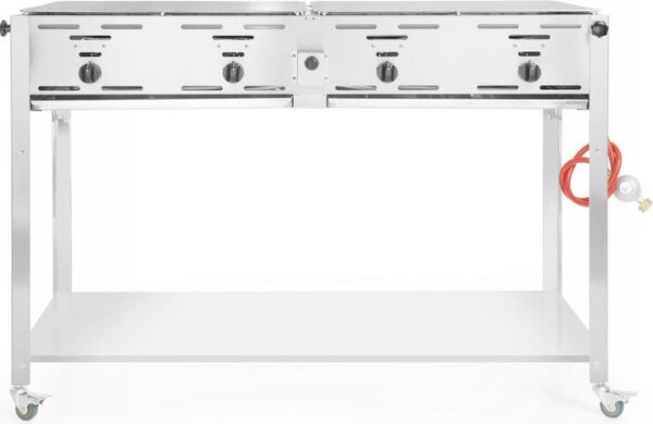 HENDI Grill-Master Quattro, 22kW, 1330x600x(H)920mm