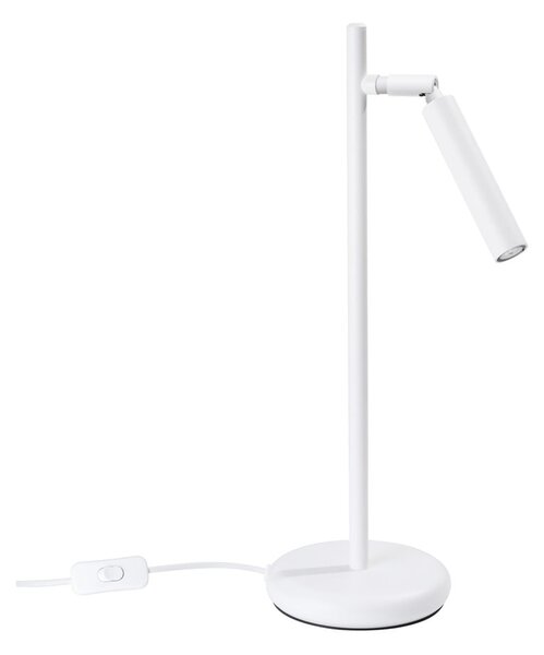 Lampada da tavolo bianca (altezza totale 43 cm) Fideus – Sollux