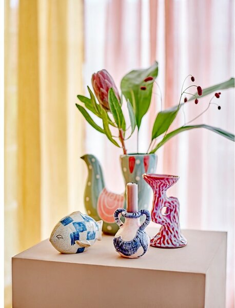 Portacandele in gres Ivalie - Bloomingville