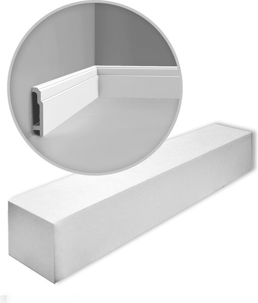 Modanature per pavimenti Orac Decor LUXXUS SX155-box 1 cartone con 14 modanature decorative 28 m