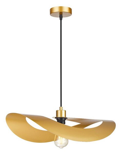 Viokef Lampada a sospensione Mas, dimmerabile, Ottone / Oro, Soggiorno / Sala da pranzo, Metallo, Moderno, Lampada a sospensione
