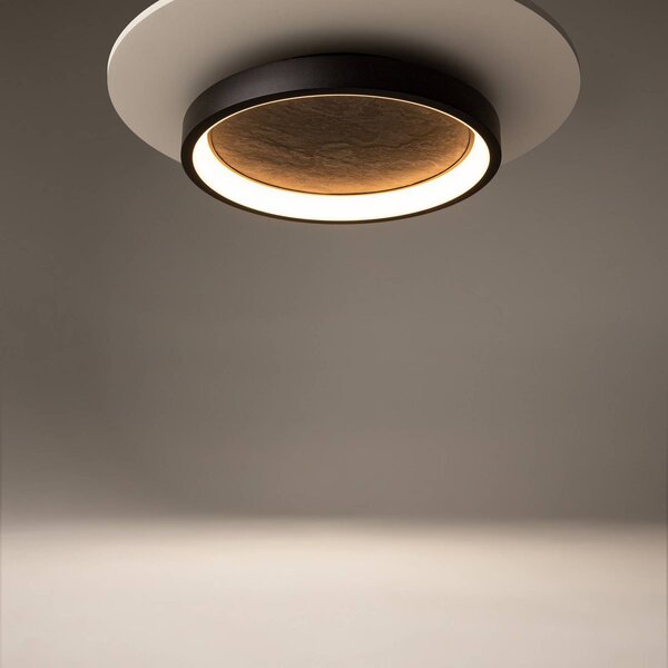 Maytoni Plafoniera a LED Orign, Nero, Soggiorno / Sala da pranzo, Metallo, Moderno, Plafoniera LED