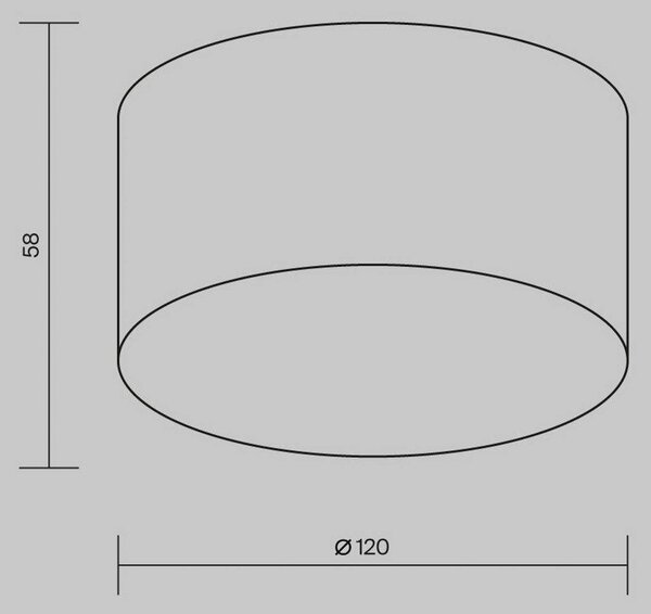 Maytoni Plafoniera LED da esterni Zon, bianca, Ø 12 cm, 3.000 K, metallo Zon, Bianco / Opale, Alluminio, Moderno, Plafoniere LED