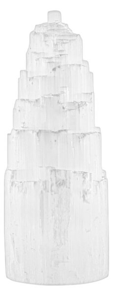 Wagner Life Lampada in selenite Eisberg, altezza 25 cm, senza base Eisberg, Chiaro / Trasparente, Soggiorno / Sala da pranzo, Pietra, Lampada da tavolo
