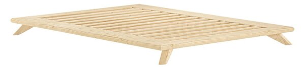 Letto matrimoniale in legno di pino con griglia 180x200 cm Senza - Karup Design