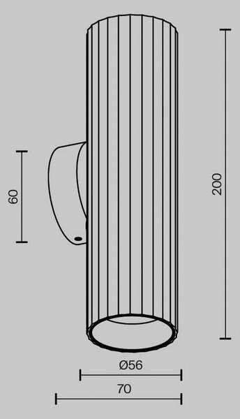 Maytoni Lampada a sospensione Calipso, dimmerabile, Nero, Soggiorno / Sala da pranzo, Alluminio, Moderno, Lampada a sospensione