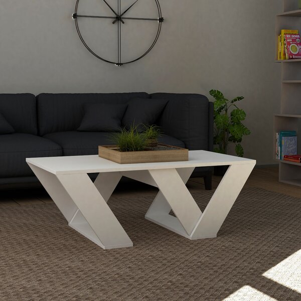 Skye Decor, Pipra - White, tavolini da caffè, bianco, 110 x 40 x 60 cm