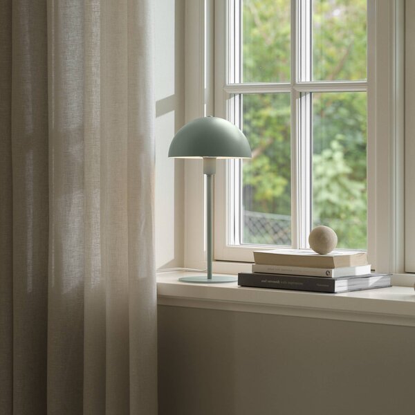 Nordlux Lampada da tavolo Ellen 20, Verde, Soggiorno / Sala da pranzo, Metallo, Scandinavo, Lampada da tavolo