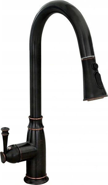 Rubinetto da Cucina Rea Deco Old Black High