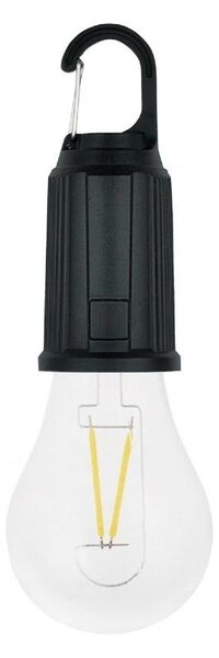 Lampada solare ricaricabile LED LUMINA LUMO LED/USB 300 mAh nera