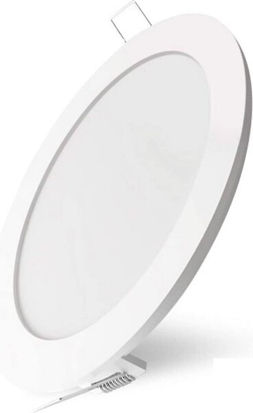 20x 12W LED pannello plafoniera luce da incasso bianco freddo 6500K 910 lumen rotondo trasformatore incorporato