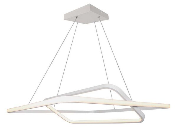 Soluzione LED Design a sospensione LED bianco 60cm 48W dimmerabile Colore della luce: Bianco caldo 14988