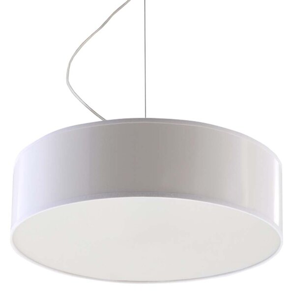 Lampada a sospensione ARENA 35 bianco 2xE27 15W PVC 111x35x35cm Sollux Lighting