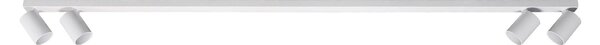 Faretto da incasso a 4 luci MALGA 4 LINE WHITE Listello IP20 4xGU10 220–240 V bianco EDO777875 EDO Solutions
