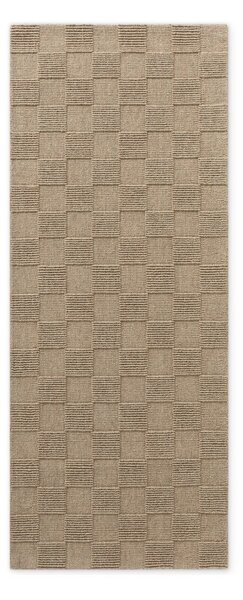 Passatoia marrone in lana tessuta a mano 80x200 cm Scala – Villeroy&Boch