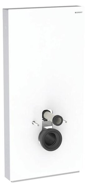 Geberit Monolith PLUS module sanitaire pour WC suspendu, 101 cm, entrée deau latérale, avec tubulure de raccordement, 131.222.SI.7, 131.222.SI.7