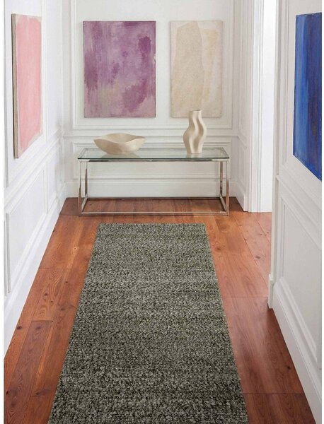 Passatoia verde tessuta a mano 80x200 cm Notting Hill Portobello – Ted Baker