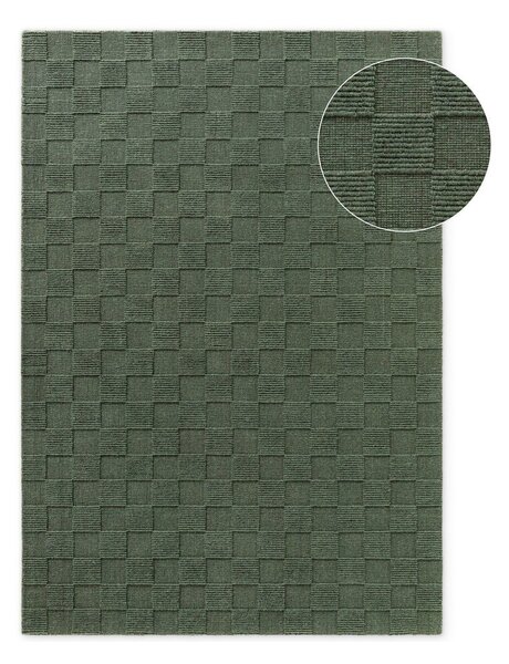 Tappeto verde scuro in lana tessuto a mano 120x170 cm Scala – Villeroy&Boch