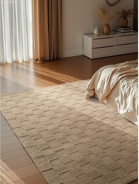 Tappeto marrone in lana tessuto a mano 120x170 cm Scala – Villeroy&Boch
