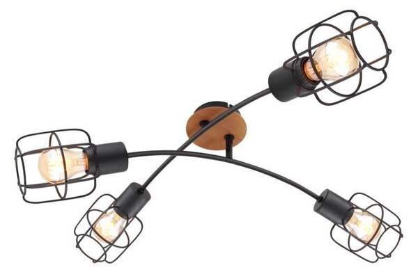 Globo 54037-4D - Plafoniera WILLA 4xE27/40W/230V