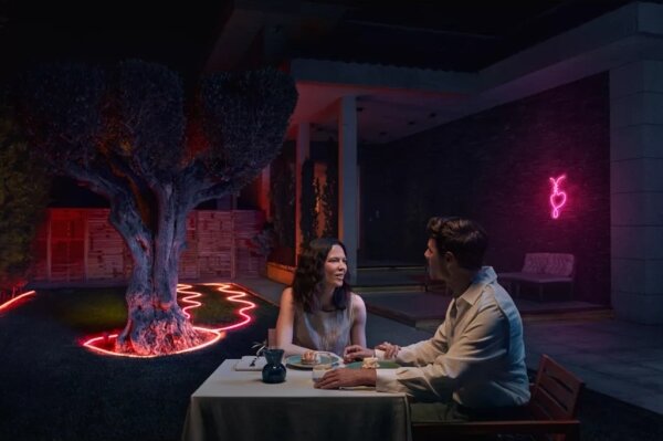 Philips - Striscia LED RGBW dimmerabile per esterni Hue NEON 5m LED/30W/230V 2200-6500K IP67