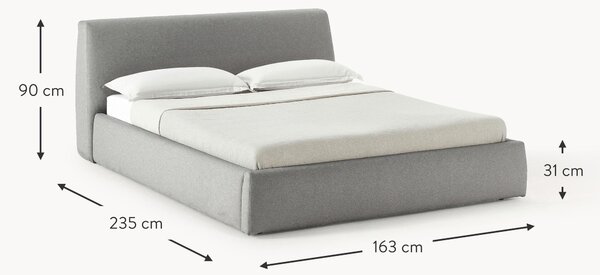 Letto imbottito Cloud