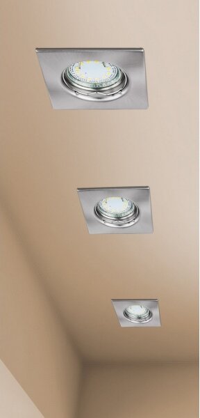 Rabalux 1054 - Set di 3 faretti da incasso LITE 3x GU10-LED/3W/230V