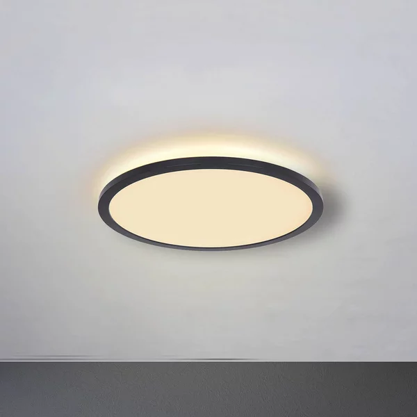 Globo Plafoniera a LED Sapana, dimmerabile, Nero, Soggiorno / Sala da pranzo, Plastica, Plafoniera LED