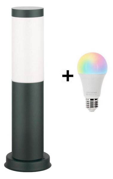 Brilagi - LED RGBW lampada da esterno 1xE27/9W/230V 40 cm IP44 antracite